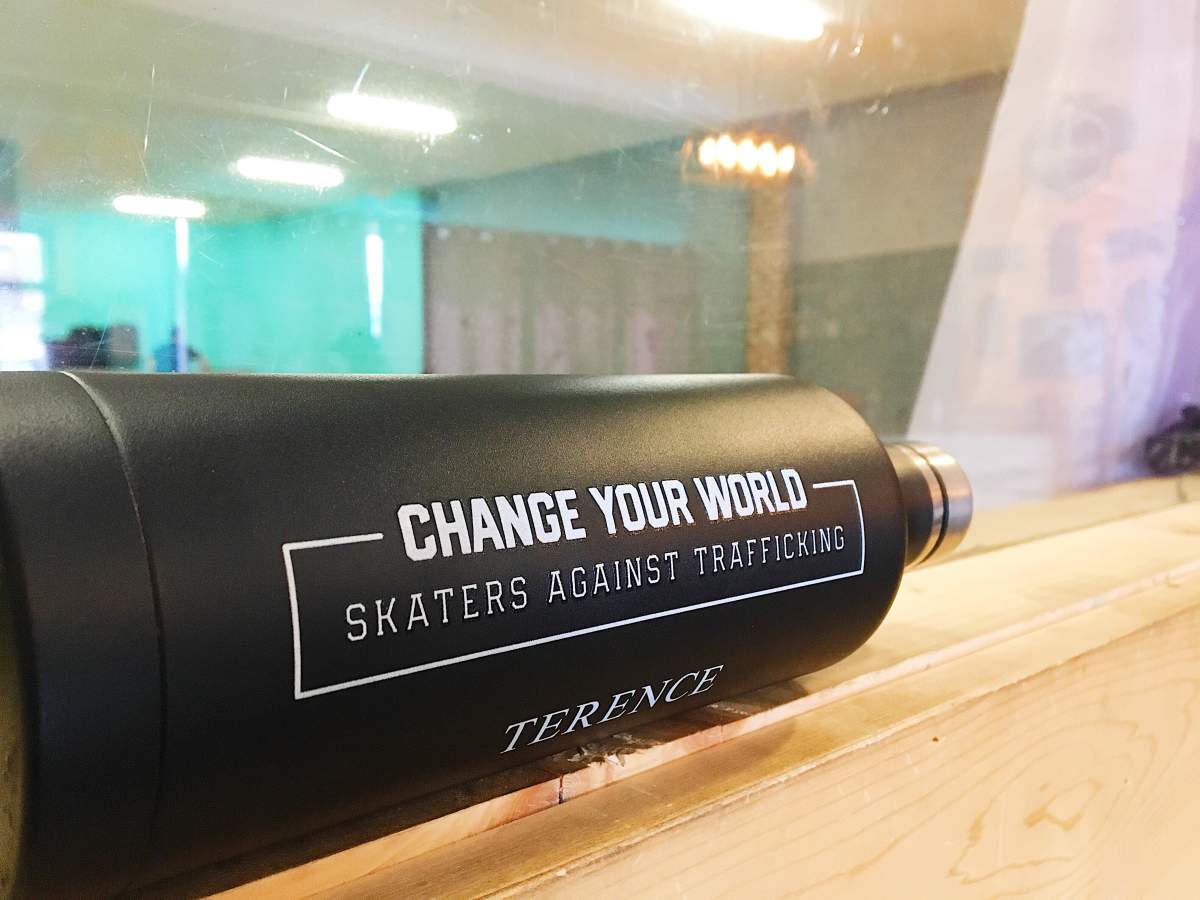 Skaters against trafficking