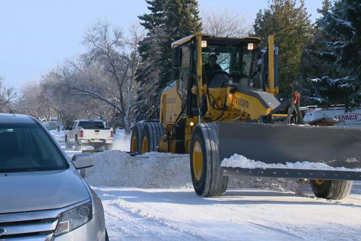 The city of Barrie has declared a "winter maintenance event," prohibiting overnight on-street parking to allow for snow removal.