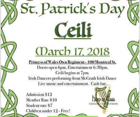 St Patrick’s Day Ceili - image