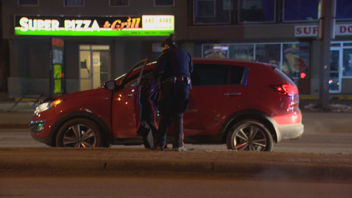 The driver of a stolen vehicle in Saskatoon is also charged with drug trafficking.