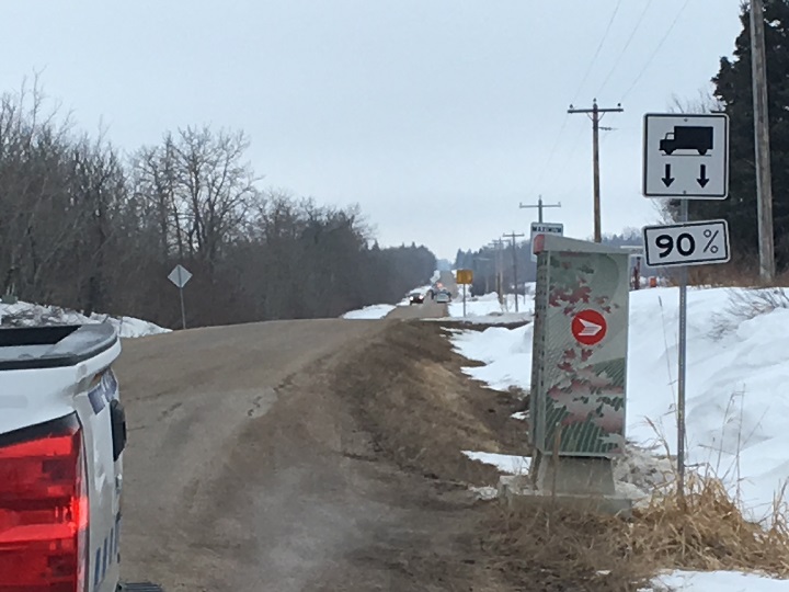 RCMP on scene of a suspicious death investigation in Strathacona County on Sunday, March 25.
