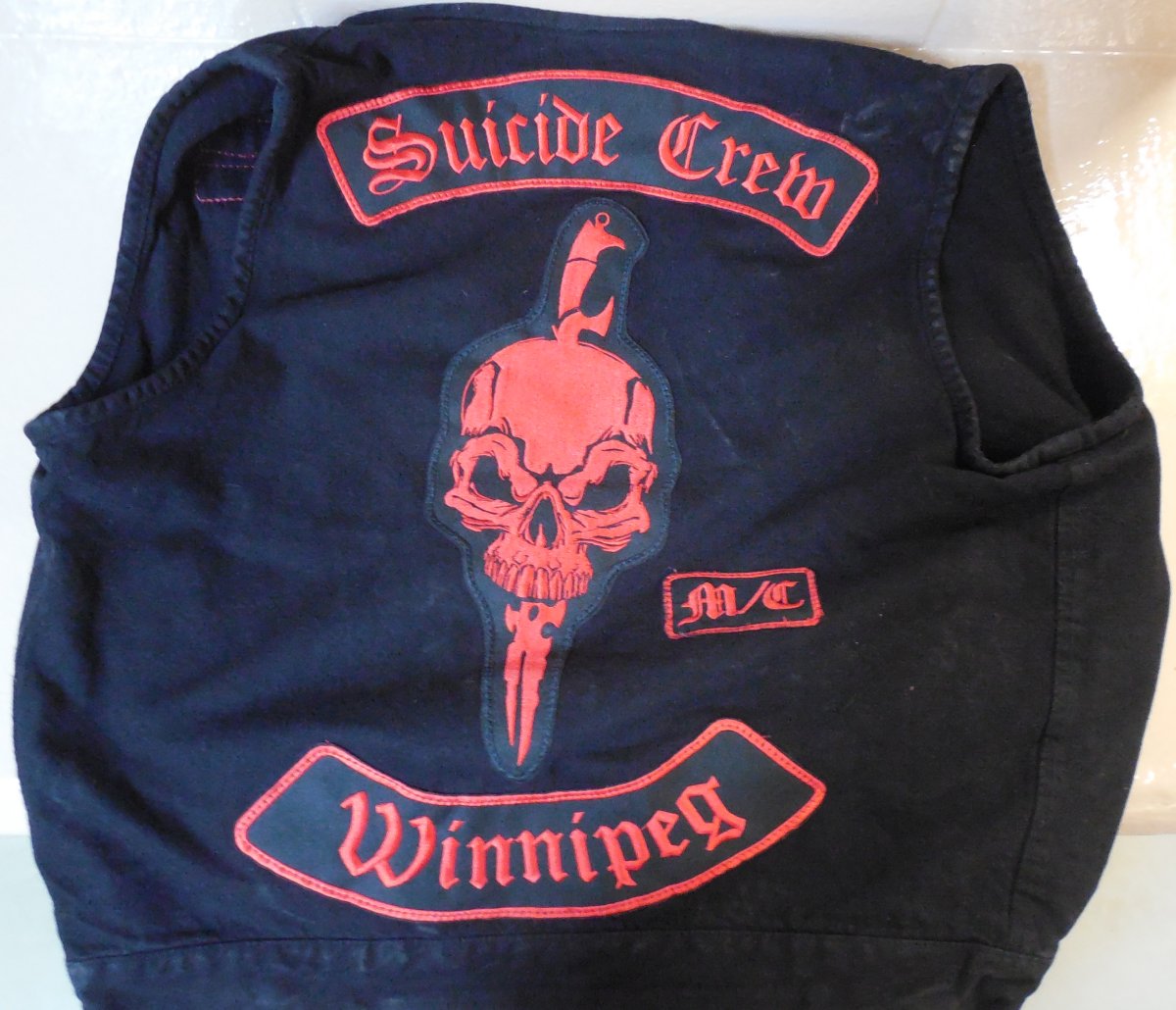 Winnipeg RCMP noticed the man they pulled over was wearing a gang vest.