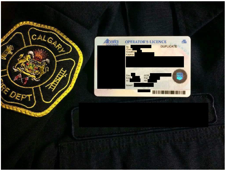 Calgary police have arrested a man who was posing online as a Calgary firefighter. 