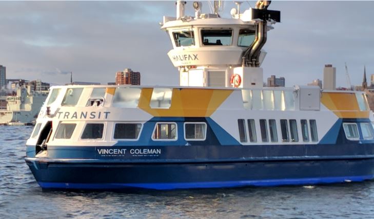 A man is in custody after he allegedly robbed a Tim Hortons and attempted to flee the scene on the Halifax ferry.