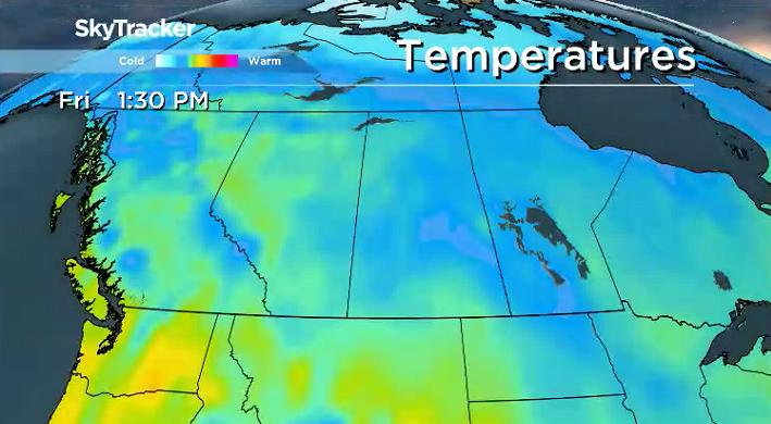 Warmer air will finally return to finish off the first full week of March on Friday.