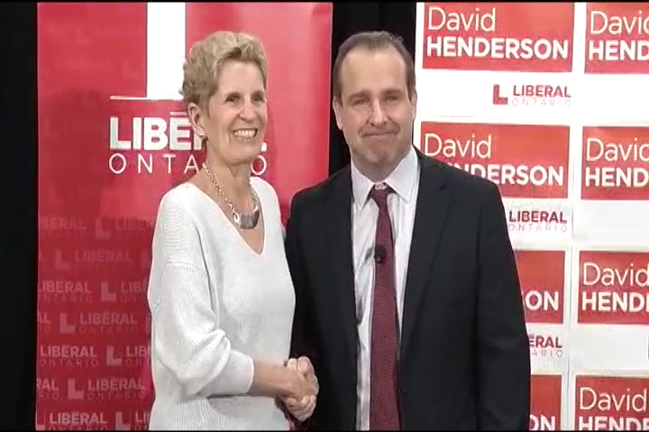 Premier Kathleen Wynne was in Brockville, March 15, as David Henderson was named the Liberal candidate for Leeds-Grenville-Thousand Islands and Rideau Lakes.