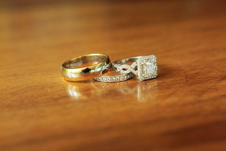 File photo of wedding rings.