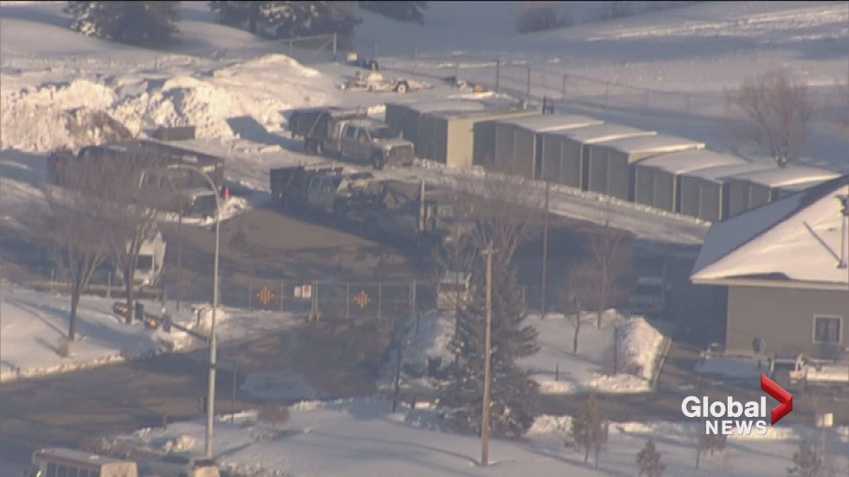 A man was killed at a work site in Calgary on Wednesday, March 7. 