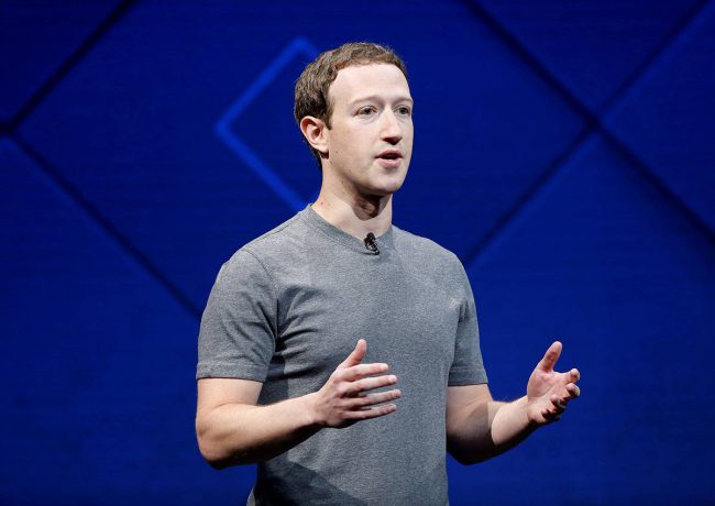 Facebook Founder and CEO Mark Zuckerberg speaks on stage during the annual Facebook F8 developers conference in San Jose, California, U.S., April 18, 2017.