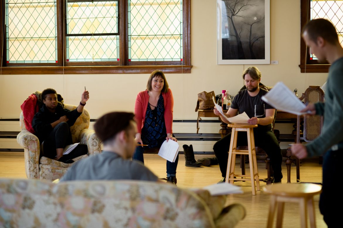 Edmonton's new theatre The Grindstone, opens April 5, 2018 in Old Strathcona.