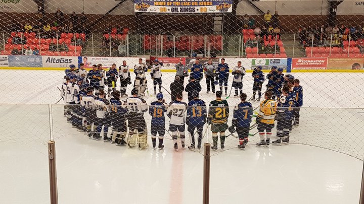 Humboldt Bronco who survived crash surprises supporters at Leduc hockey ...