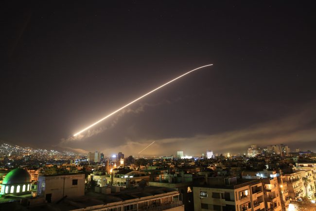 U.S. And Allies Launch Military Strikes Against Syrian Chemical Weapon ...