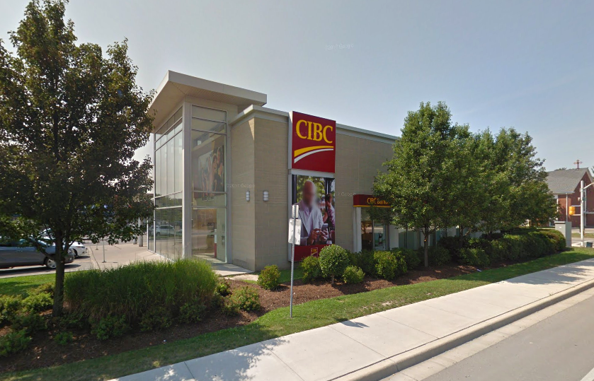 The CIBC branch at 780 Hyde Park Road.