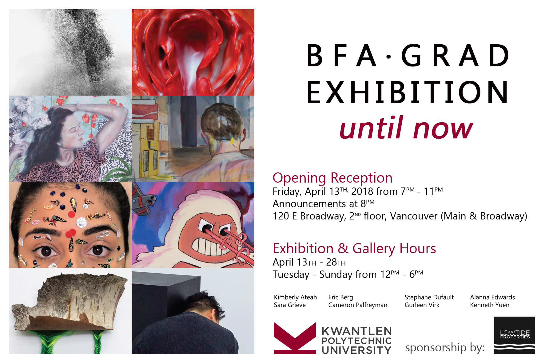 Until Now KPU Fine Arts BFA Grad Exhibition GlobalNews Events