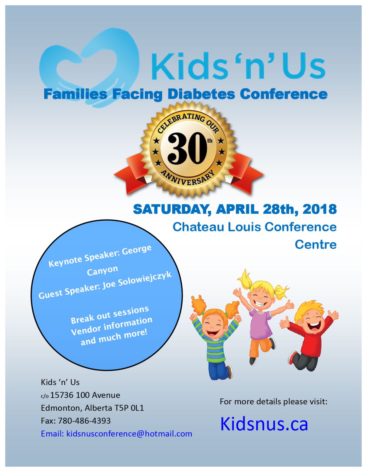 Kinds ‘n’ Us Conference: Families facing diabetes - image