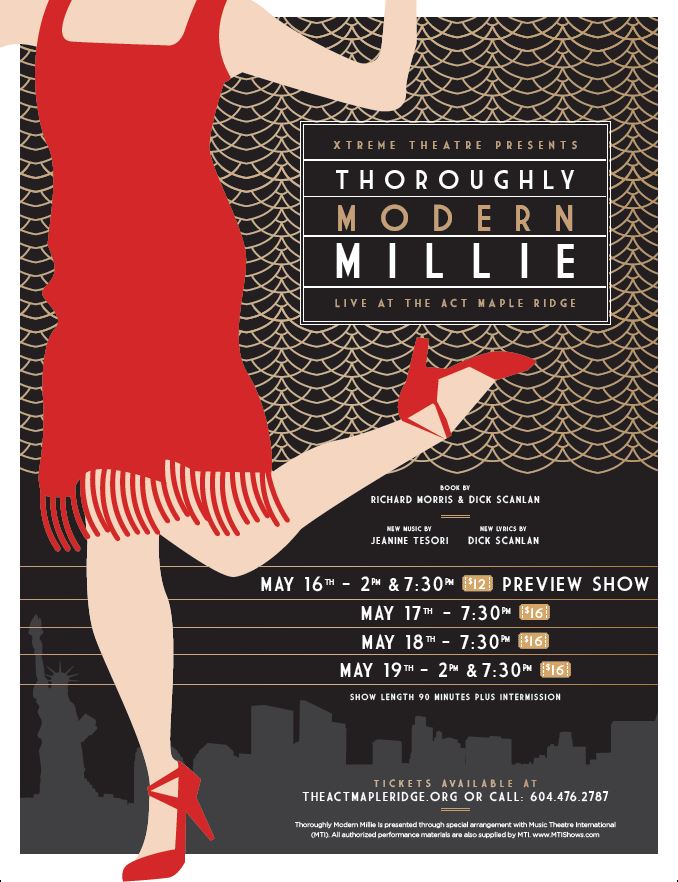 Xtreme Theatre Presents Thoroughly Modern Millie - image