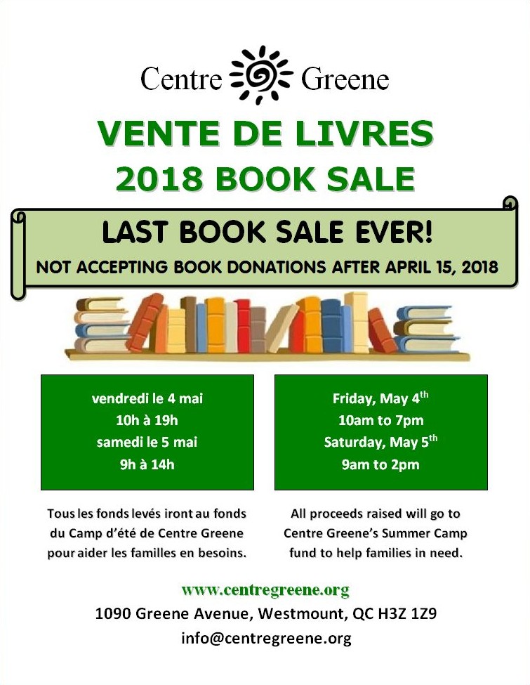 Centre Greene’s Book Sale! - image