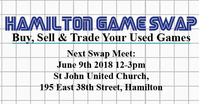 3rd Annual Hamilton Game Swap - image