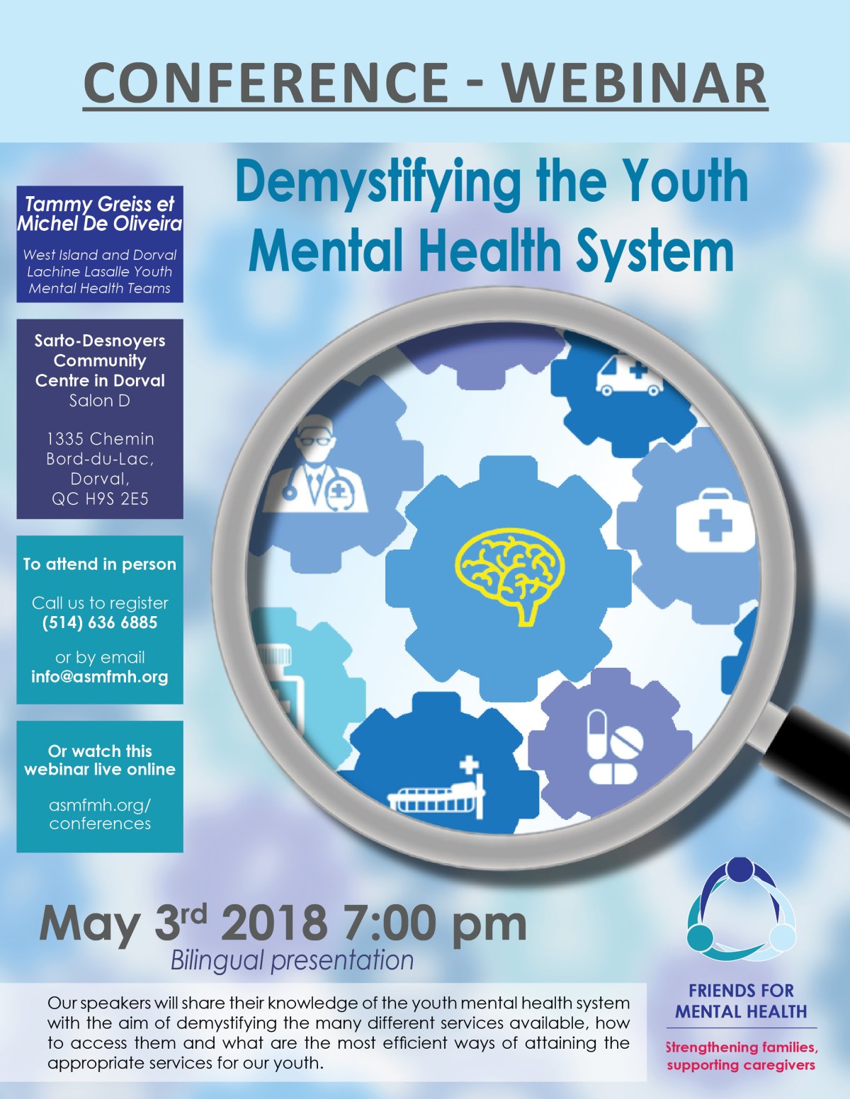 CONFERENCE – WEBINAR: Demystifying the Youth Mental Health System ...