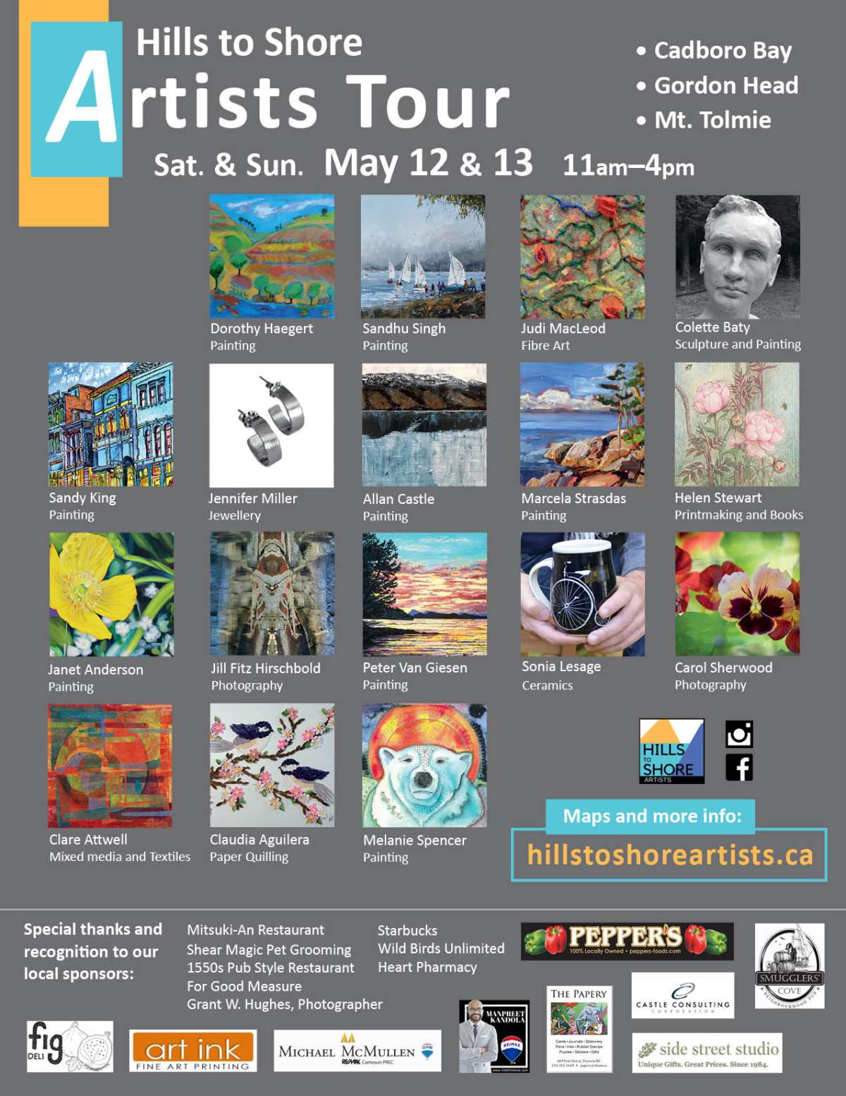 Hills to Shore Artists Studio Tour - image