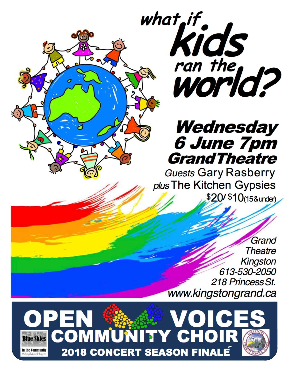 “What if kids ran the world?” Summer songs concert - image