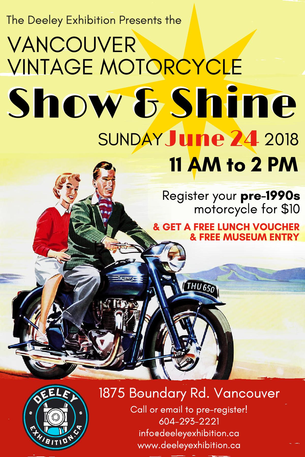 Vancouver Vintage Motorcycle Show & Shine - image