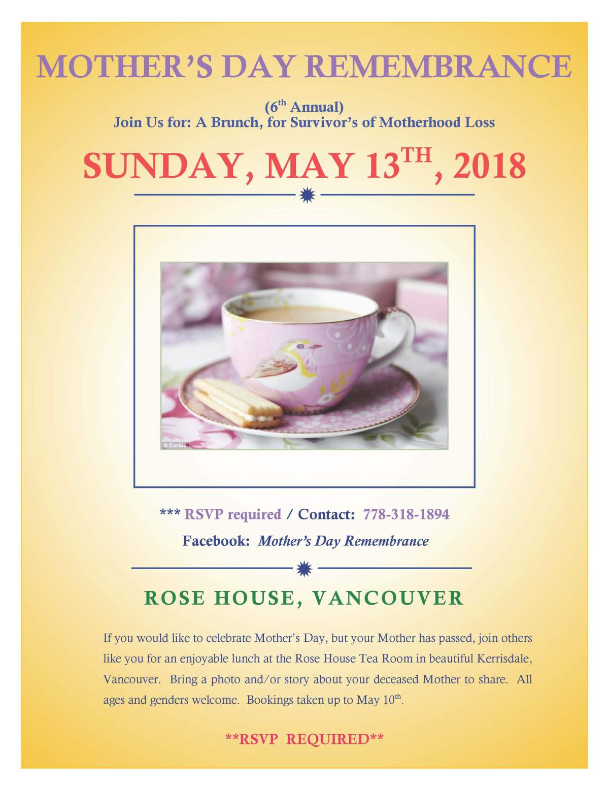 Mother’s Day Remembers - image