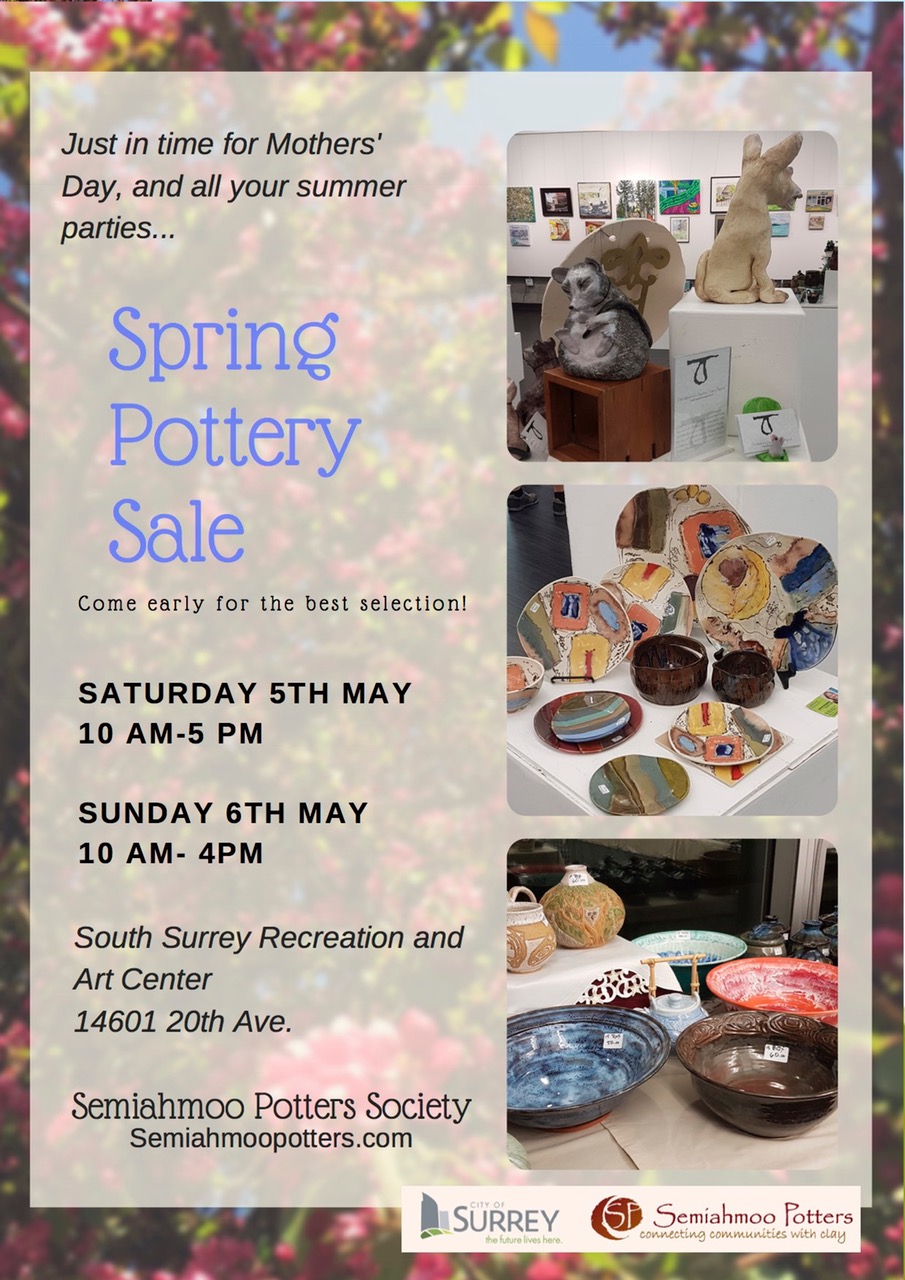 Semiahmoo Potters Society Spring Pottery Sale - image