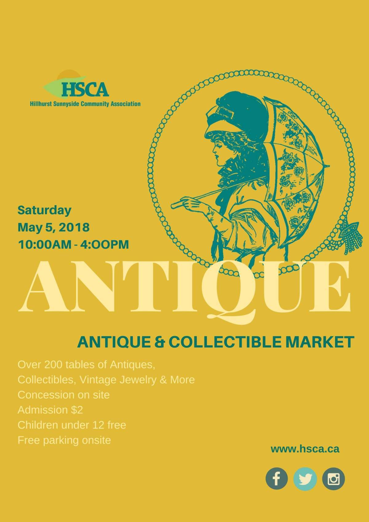 Hillhurst Sunnyside Antique & Collectible Market - image