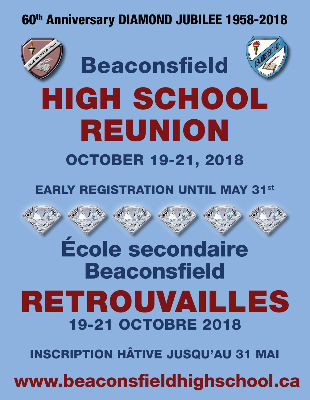 High School Reunion – all grad years since 1961 – REGISTRATION - image