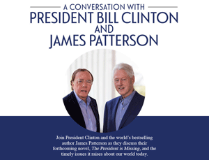 A Conversation With Bill Clinton and James Patterson - image