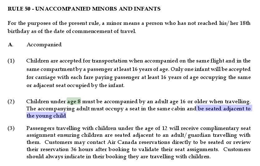 Air Canada boots mom, son over seat choice - image