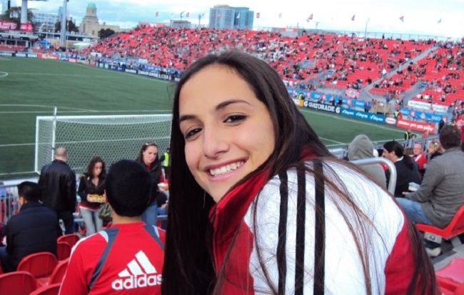 Anne Marie D’Amico, seen here in a photo from Facebook, died on Monday, April 23, 2018 in a van attack in north Toronto.