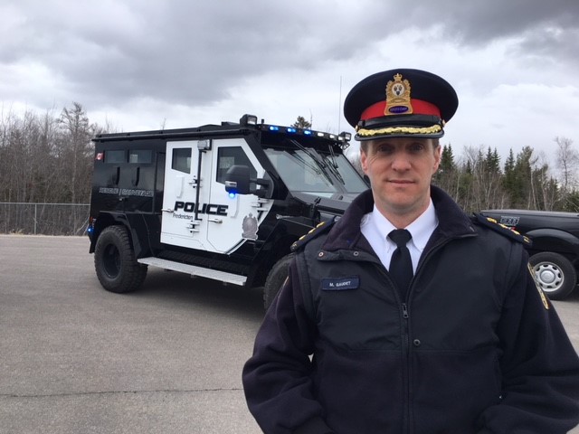 Fredericton Police Unveil New Armoured Vehicle - New Brunswick ...