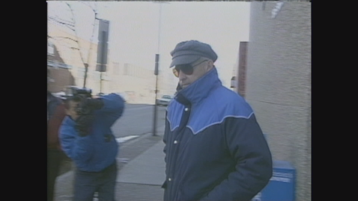Arnold James Somers outside Calgary court. 