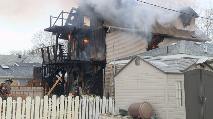 Damage is estimated at $450,000 after an early Monday evening fire at a Mayfair house.