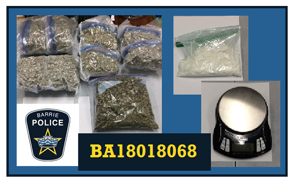 Barrie Police respond to break and enter call, find $14,500 in drugs - image