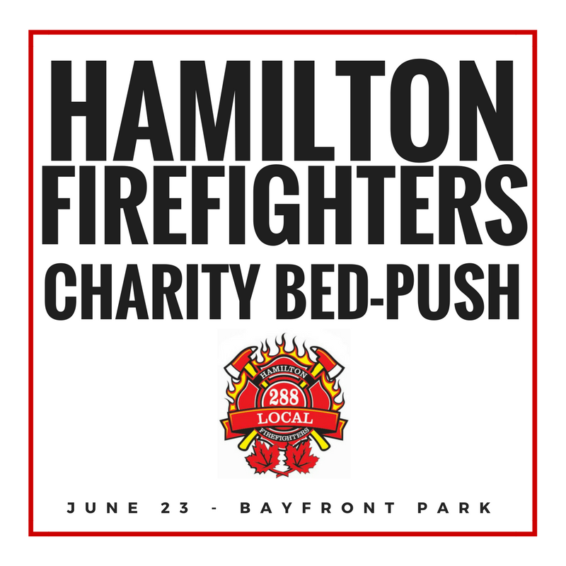 Hamilton Firefighters Charity Bed-Push - image