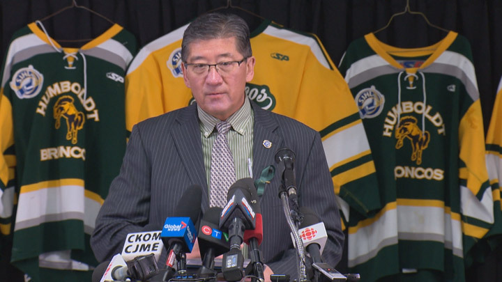 SJHL president Bill Chow says the short-term goal of the trauma assistance program is to support players, families and billets affected by the Humboldt Broncos bus crash.