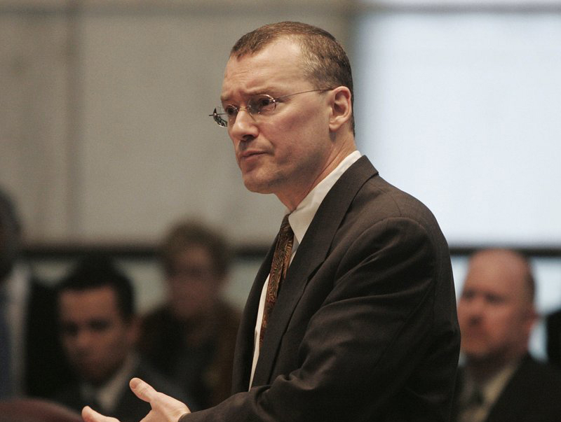 FILE - David S. Buckel was the lead attorney in a lawsuit involving a transgender man who was murdered in Nebraska, the inspiration for the 1999 movie "Boys Don't Cry.".