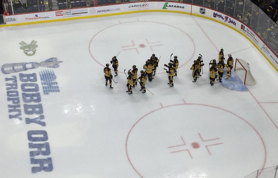 The Hamilton Bulldogs beat the Kingston Frontenacs 6-2 in Game One of the OHL's Eastern Conference Final.