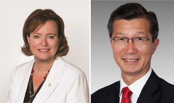 Tracy MacCharles (left) and Michael Chan (right) will not seek re-election in the upcoming Ontario election. 