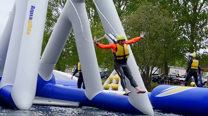The opening of an inflatable water park at Cobourg Beach has been postponed until summer 2019.