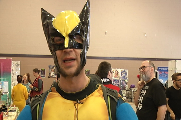 Dozens attended the ComicCon convention at the Evinrude Centre in Peterborough on Sunday.