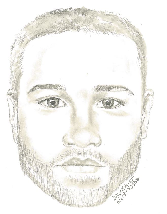 Surrey RCMP release composite sketch of suspect in alleged October sexual assault - image