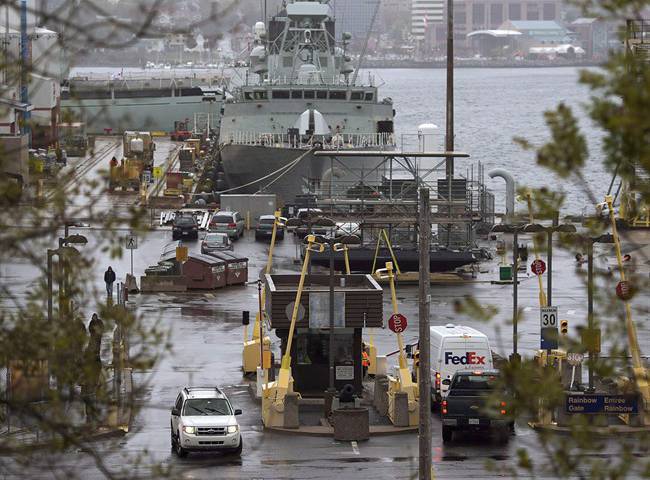 FILE - Canadian Armed Forces Base Halifax is pictured.
