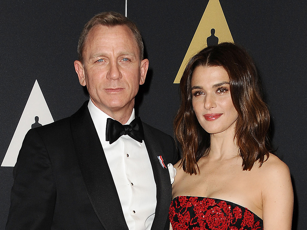 Daniel Craig and Rachel Weisz attend the 7th annual Governors Awards at Hollywood & Highland Center on November 14, 2015 in Hollywood, Calif.