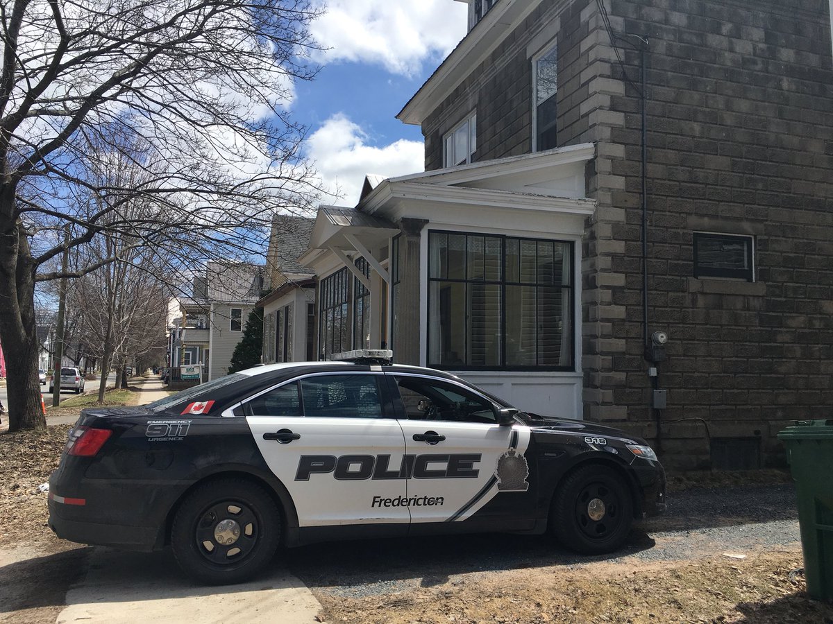 Fredericton police and members of CFB Gagetown were called to a home in the city on Friday after a grenade was found. 