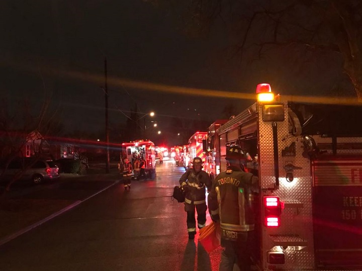 Toronto Fire Services is trying to determine the cause of a fire at a Scarborough home.
