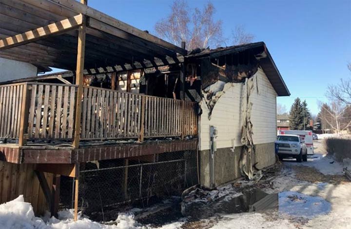 An estimated $200,000 worth of damage at a Saskatoon house fire was caused by the careless disposal of smoking materials.